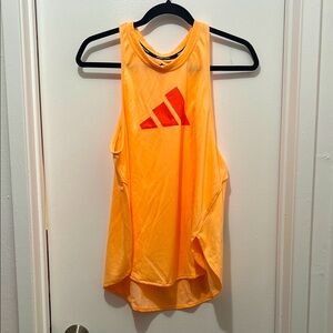 Adidas Vibrant Orange Sleeveless Top